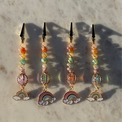 Pastel Rainbow J Clip