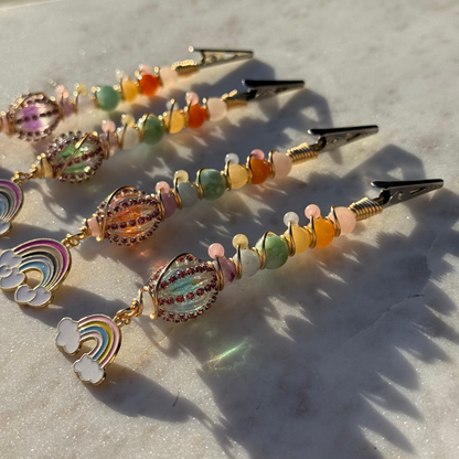 Pastel Rainbow J Clip