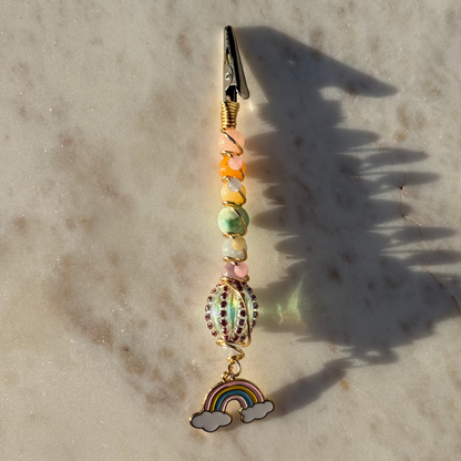 Pastel Rainbow J Clip