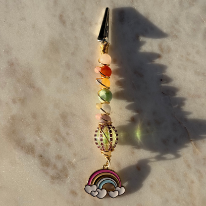Pastel Rainbow J Clip