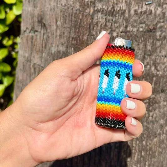Rainbow Feathers